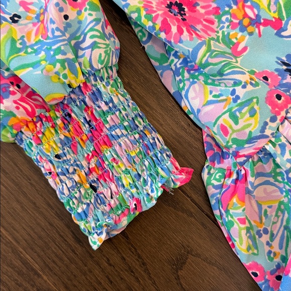 Lily Pulitzer multicolor dress size 0 - Picture 4 of 10